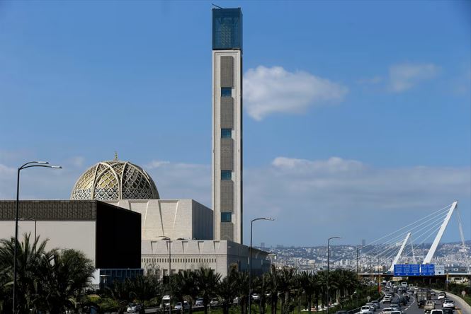 Africa's largest mosque, the Great Mosque of Algiers.