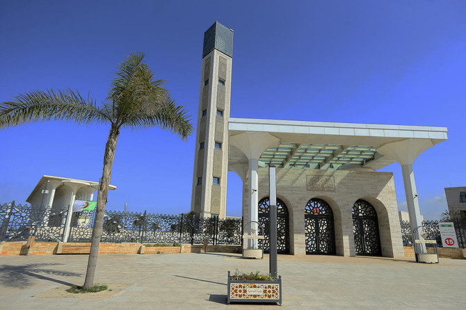 Africa's largest mosque, the Great Mosque of Algiers.