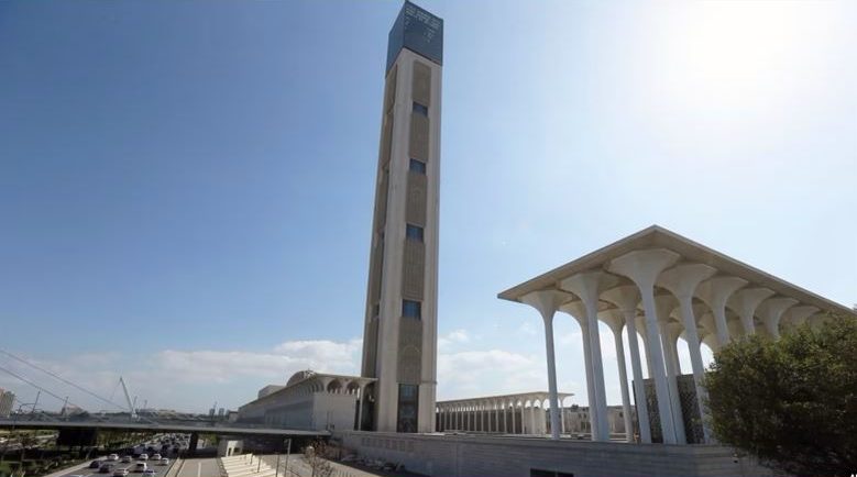 The Great Mosque of Algiers boasts a giant 265-meter (869-foot) minaret 