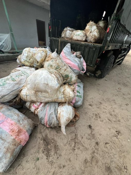 Army, Customs uncover 27 sacks of suspected drugs