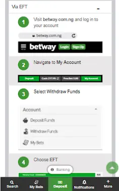 Betway Withdrawal