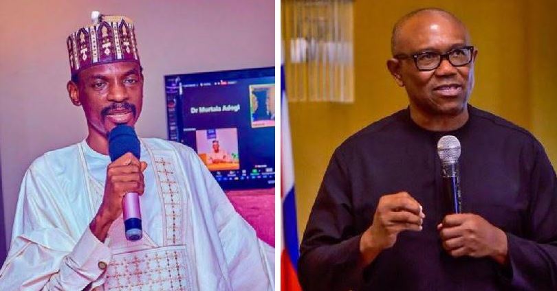 Bashir Ahmed and Peter Obi