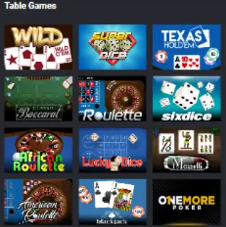 table games