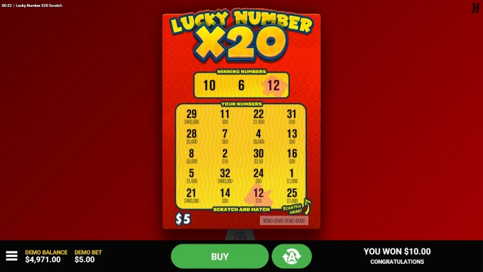 Lucky Numbers BC.Game