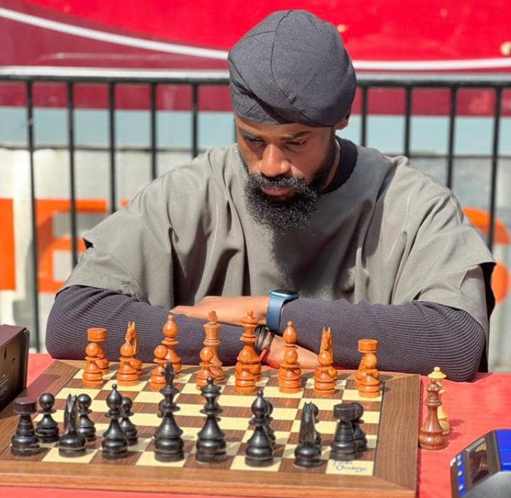 Chess master Tunde Onakoya