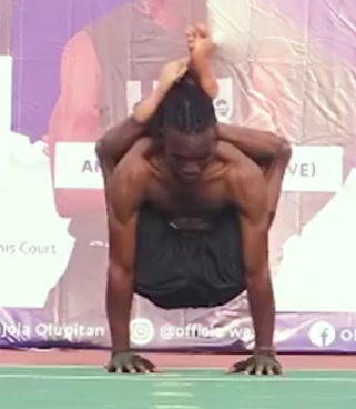 Nigerian Sets Guinness World Record For Fastest 10m Hand Walk