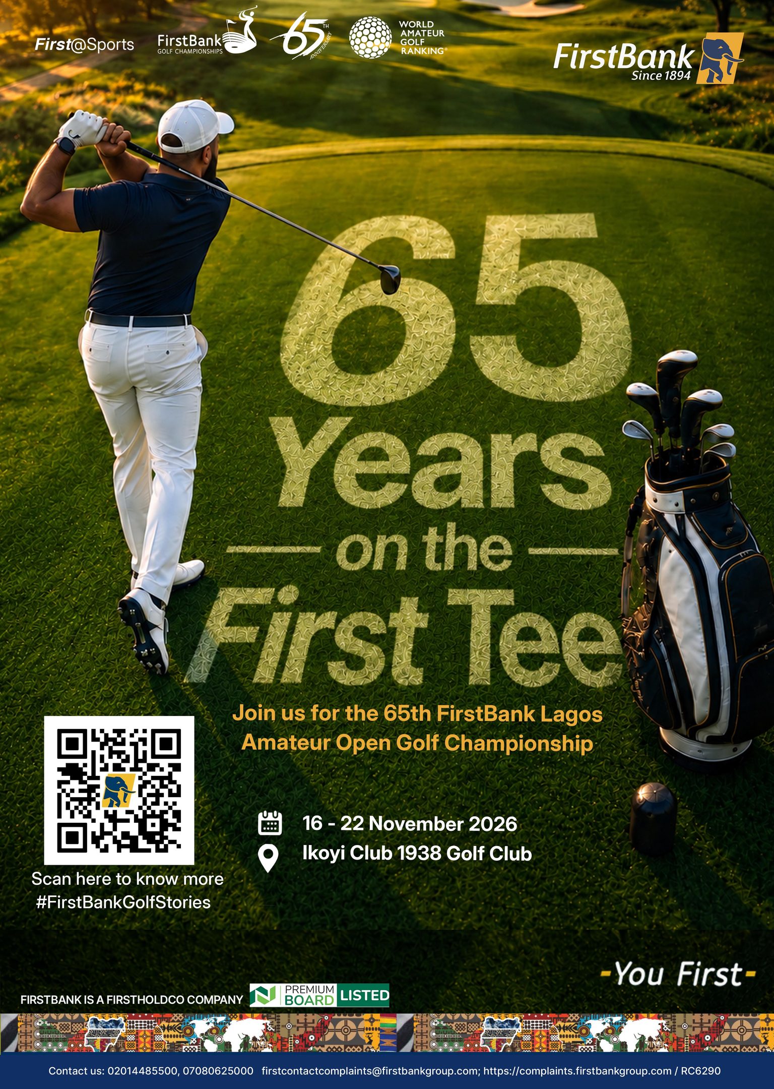 FirstBank Marks 65 Years of Sponsorship as Lagos Amateur Open Golf ...